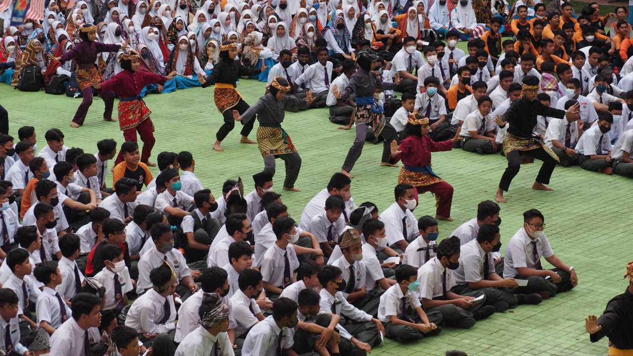 Majlis Pelancaran Bulan Kebangsaan Dan Kibar Jalur Gemilang Smk Alam